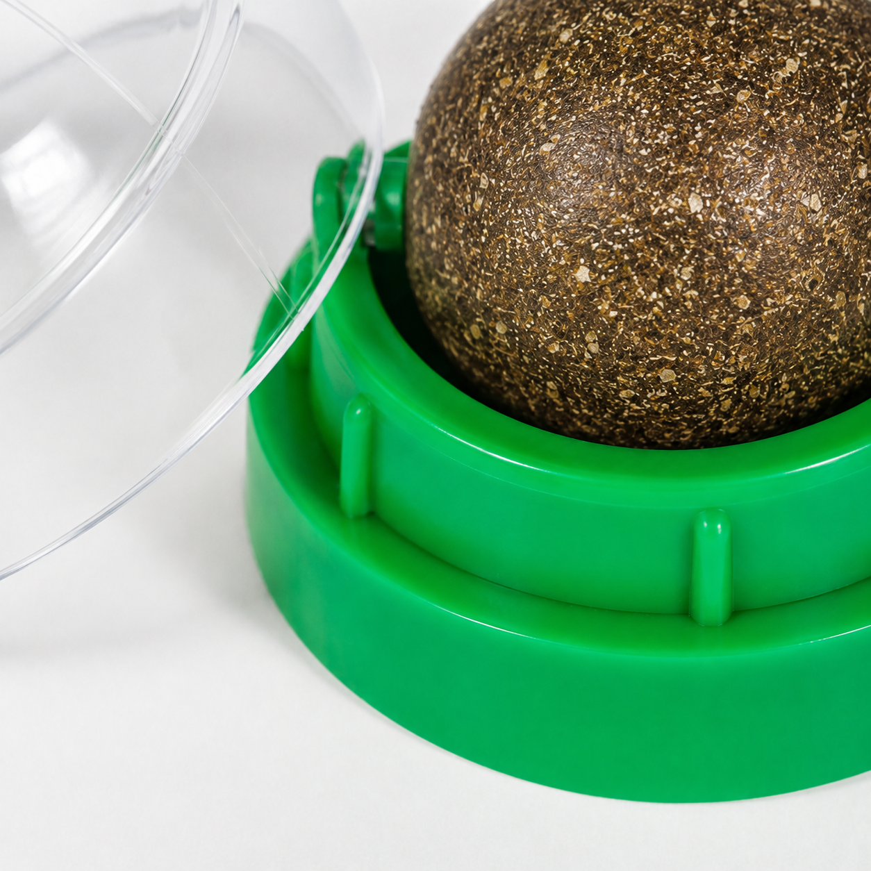 🐾 Catnip Ball Toy | Natural Cat Entertainment | Interactive Pet Play Essential | Everyday Pet Care Helper | Fun Green Design