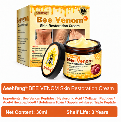 ❤Official Brand Shop丨Aeehfeng® Bee venom Pro Comprehensive Cream—Tightening for Skin Types
