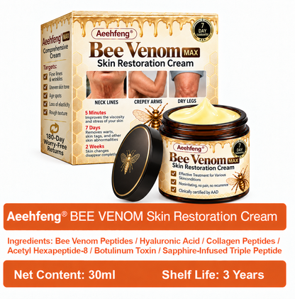 💐Official Brand Shop丨Aeehfeng® Bee venom Pro Comprehensive Cream—Tightening for Skin Types