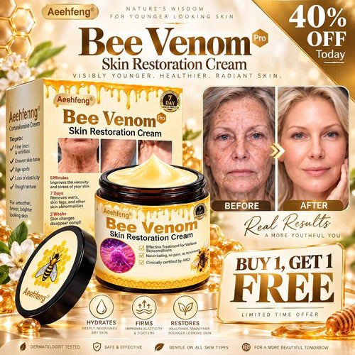 ❤Official Brand Shop丨Aeehfeng® Bee venom Pro Comprehensive Cream—Tightening for Skin Types