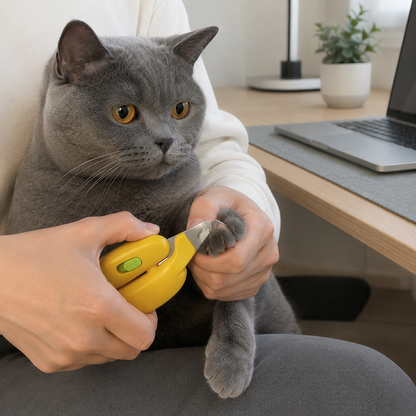 ✨ Pet Nail Clippers | Stainless Steel Blade | Safe Grooming Tool | Cat & Dog Care Essential | Precision Cutting Design