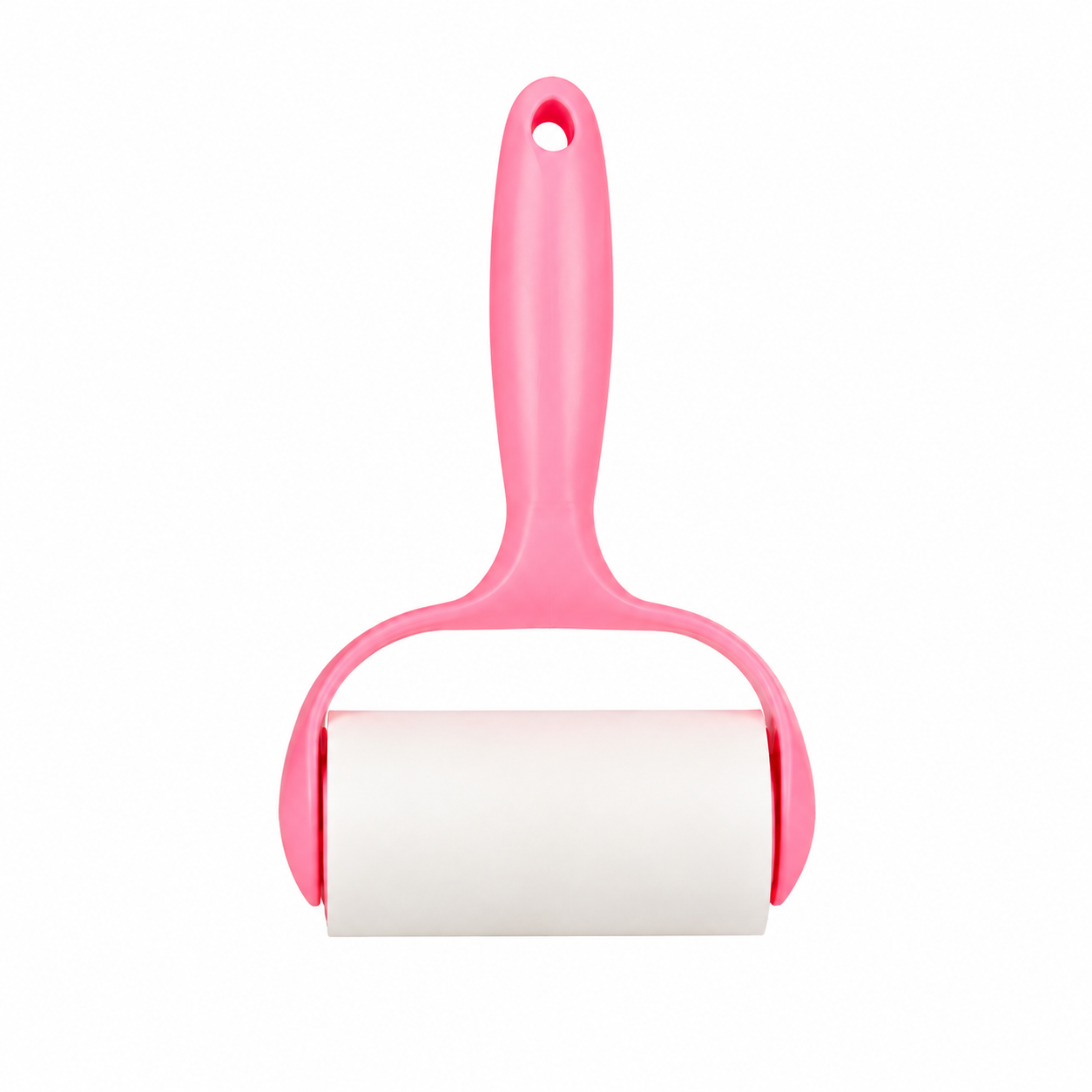 🌸 Pet Hair Remover Roller | Pink ABS Handle | Quick Fur Cleaning Tool | Cat & Dog Care Essential | Reusable Cleaning Design