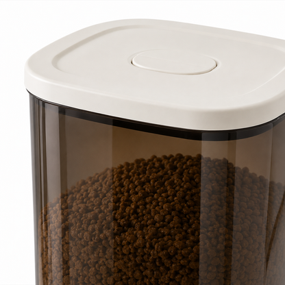 🐾 Pet Food Storage Container | Transparent PP Material | Kitchen & Home Feeding Organizer | Pet Owner Essential | Freshness Protection Design