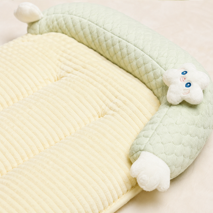 💛 Cozy Pet Mat | Plush Padded Comfort | Home Lounging | Pet Lover Gift | Adorable Star Detail