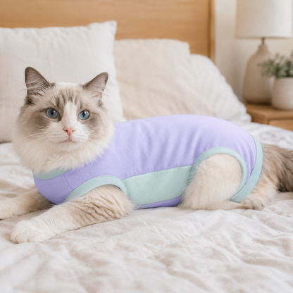 💜 Pet Apparel | Soft Breathable Fabric Comfort | Pastel Everyday Style