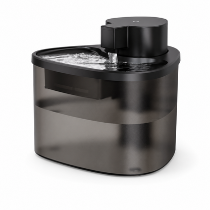 🖤 Pet Fountain | Sleek Filtered Water Flow | Modern Hydration Essential