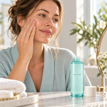 Facial Toner — morning or primary use illustration