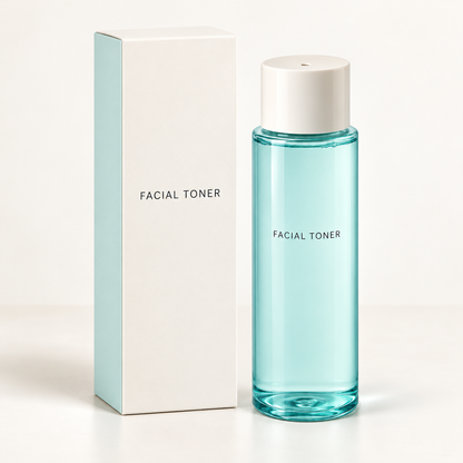Facial toner and matching carton concept