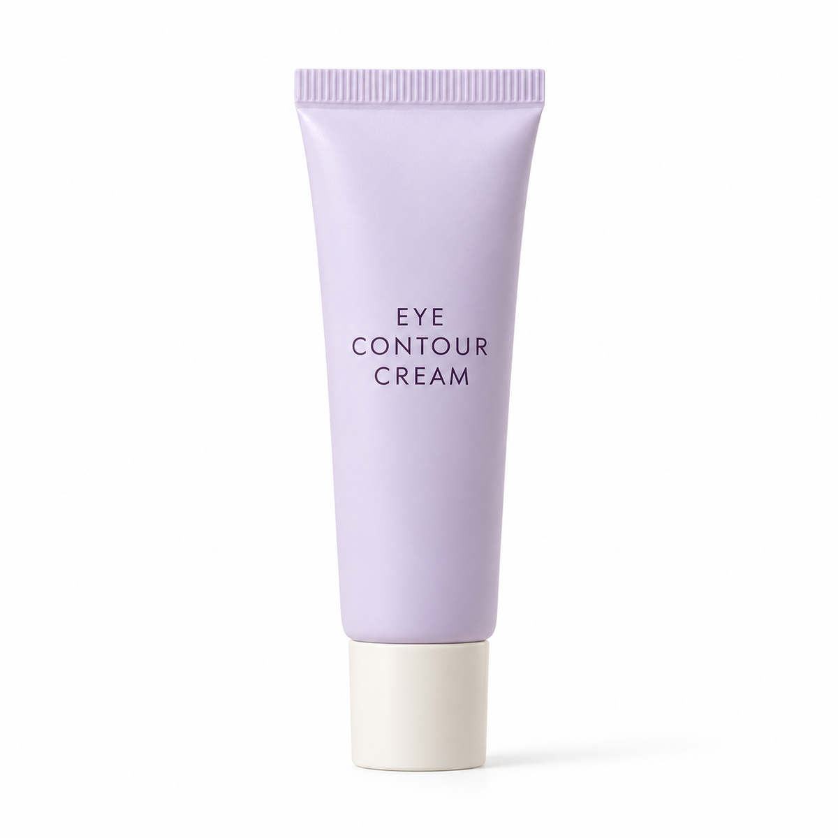 Eye cream white background concept