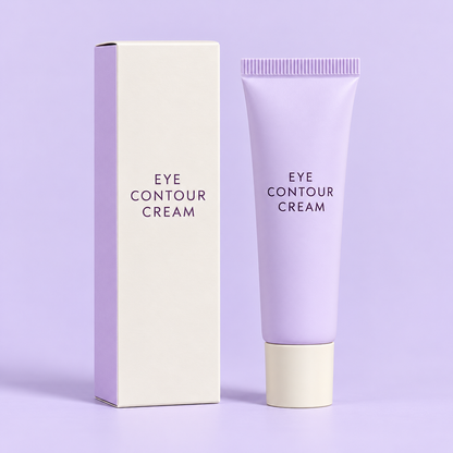 Eye cream tube and carton concept