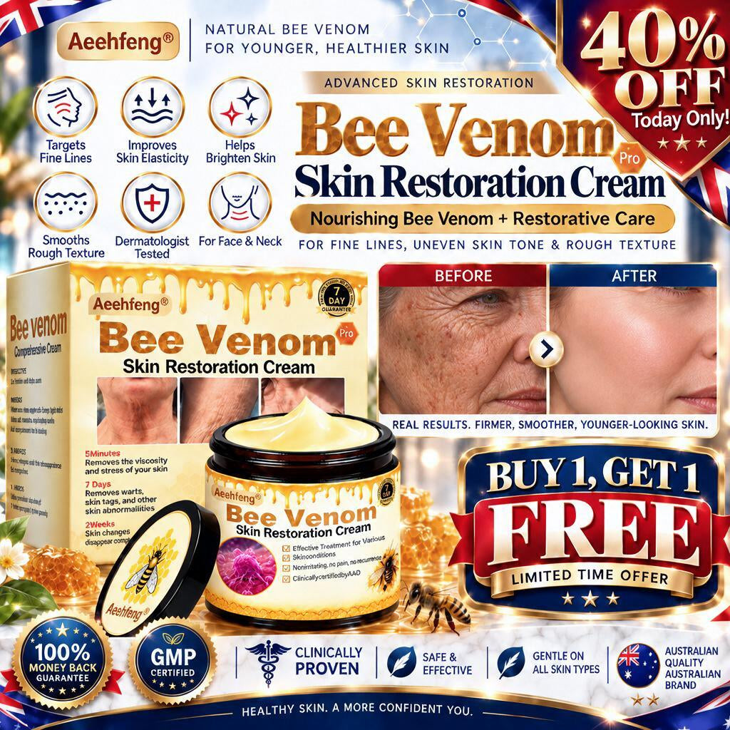 ❤Official Brand Shop丨Aeehfeng® Bee venom Pro Comprehensive Cream—Tightening for Skin Types