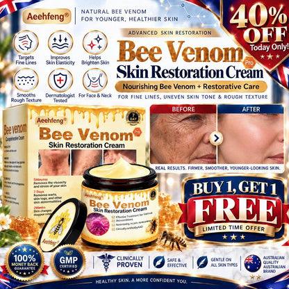 ❤Official Brand Shop丨Aeehfeng® Bee venom Pro Comprehensive Cream—Tightening for Skin Types