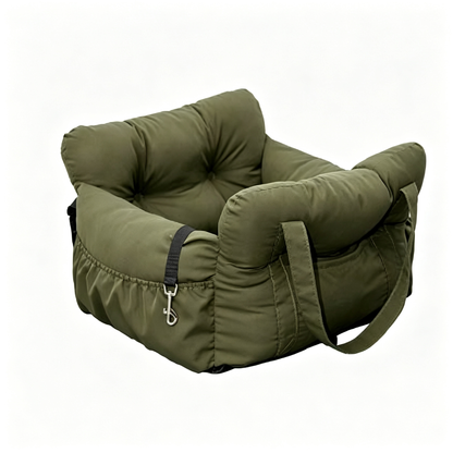 💚 Travel Comfort | Padded Oxford Fabric | Car Adventures | Dog Parent Essential | Cozy Secure Design