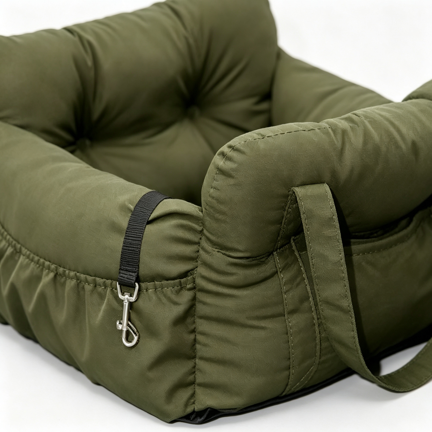 💚 Travel Comfort | Padded Oxford Fabric | Car Adventures | Dog Parent Essential | Cozy Secure Design